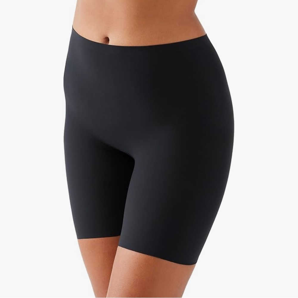 NWOT Walcoal Black Mid-Thigh Shapewear with Stretchy Fit